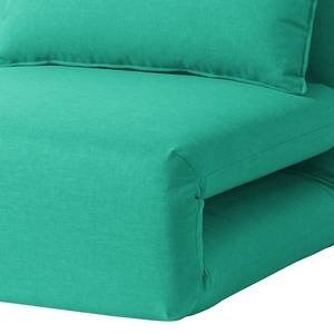 Slaapfauteuil Carmack I geweven stof Turquoise