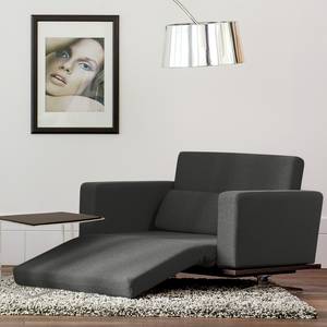 Fauteuil convertible Copperfield Plus I Tissu - Tissu Zahira : Anthracite