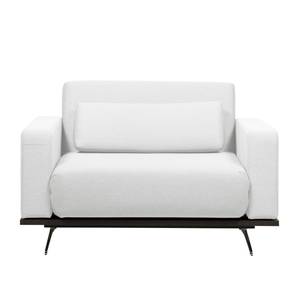 Fauteuil convertible Copperfield Plus I Tissu - Tissu Zahira : Blanc