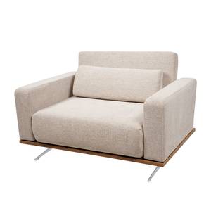 Fauteuil convertible Copperfield Plus II Tissu - Tissu Parsa : Beige-Gris