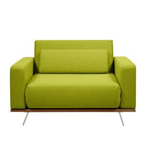 Fauteuil convertible Copperfield Plus II Tissu - Tissu Zahira : Citron vert