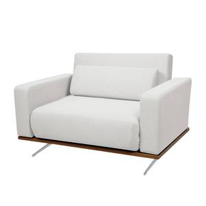 Fauteuil convertible Copperfield Plus II Tissu - Tissu Zahira : Blanc