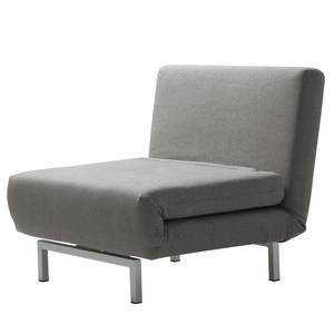 Fauteuil convertible Copperfield Grijs - Textiel - 92 x 76 x 85 cm