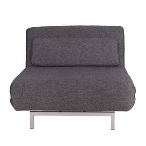 Fauteuil convertible Copperfield Tissu Tissu Parsa : Gris-Noir