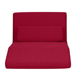 Slaapfauteuil Copperfield geweven stof - Stof Zahira: Rood