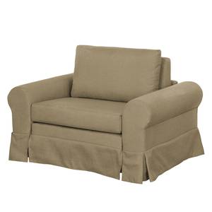 Fauteuil-lit LATINA Country avec housse Tissu - Tissu Doran : Beige - Largeur : 125 cm