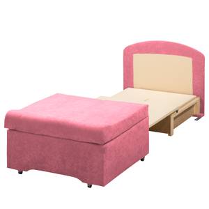 Fauteuil convertible Disley Tissu - Mauve - Sans accoudoirs