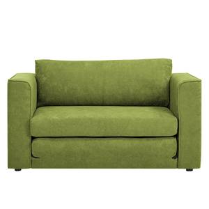 Schlafsofa Stormi Grün - Textil - 135 x 75 x 70 cm