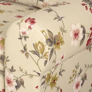 Fauteuil convertible Latina I Tissé à plat - Motif fleuri - Beige