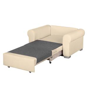 Fauteuil convertible Latina XV Étoffe de coton - Crème