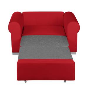 Fauteuil convertible Latina XV Étoffe de coton - Rouge