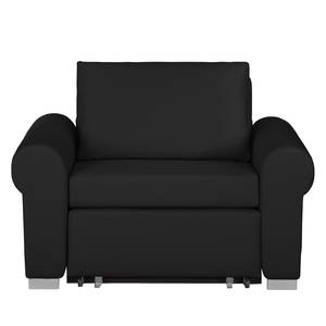 Fauteuil convertible Latina XV Étoffe de coton - Noir