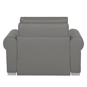 Fauteuil convertible Latina II Imitation cuir - Gris