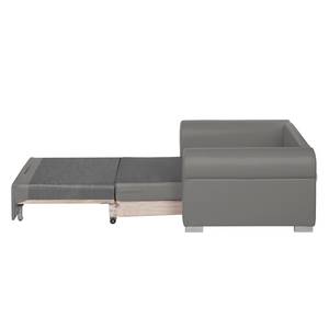 Poltrona letto Latina XIV Similpelle - Grigio