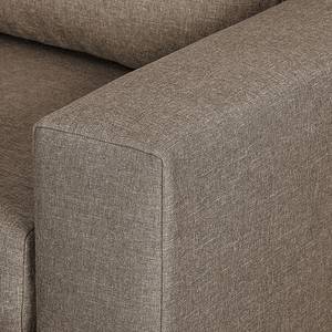 Fauteuil convertible LATINA basic Textile - Tissu Doran : Marron