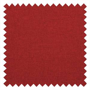 Slaapfauteuil LATINA Basic geweven stof - Stof Doran: Rood