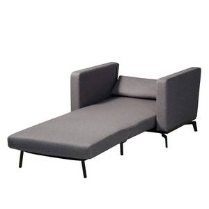 Fauteuil convertible Maven Tissu Tissu Bora : Gris chiné