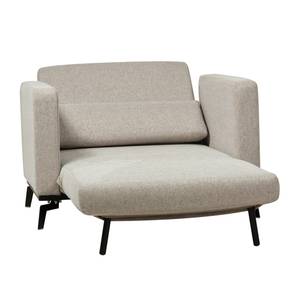 Fauteuil convertible Maven Tissu Tissu Parsa : Beige-Gris