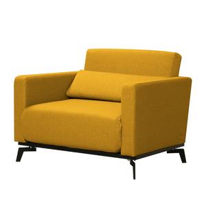 Fauteuil convertible Maven Tissu Tissu Zahira : Jaune moutarde