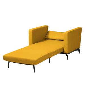 Fauteuil convertible Maven Tissu Tissu Zahira : Jaune moutarde