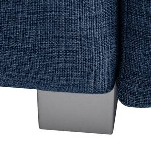 Schlafsessel Plaza Webstoff Webstoff - Blau - Armlehne verstellbar