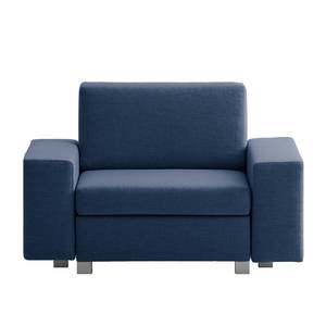 Fauteuil convertible Plaza Tissu - Bleu - Sans fonction