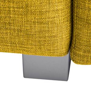 Fauteuil convertible Plaza Tissu - Jaune - Sans fonction