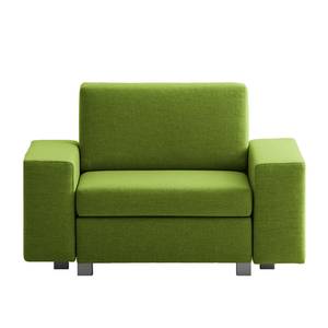 Fauteuil convertible Plaza Tissu - Vert - Sans fonction