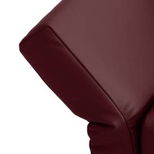 Fauteuil convertible Randa Cuir véritable - Bordeaux