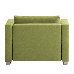 Slaapfauteuil Randa geweven stof - Groen