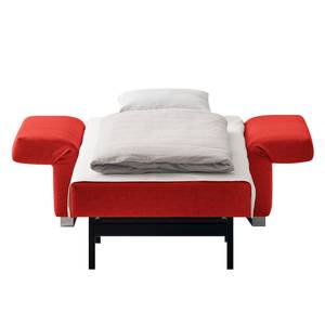 Fauteuil convertible Randa Tissu - Rouge