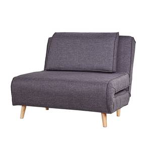 Fauteuil convertible Rovigo Tissu gris