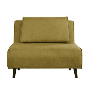 Fauteuil convertible Rovigo Tissu - Citron vert