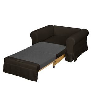 Fauteuil convertible Latina XIII Tissu - Marron café