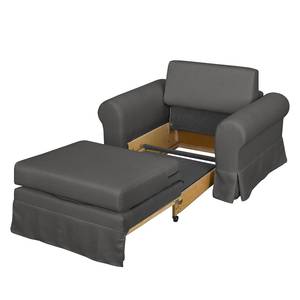 Fauteuil convertible Latina XIII Tissu - Anthracite clair