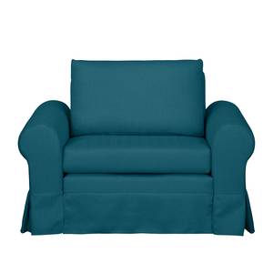 Fauteuil convertible Latina XIII Tissu - Bleu pétrole