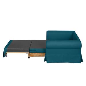 Fauteuil convertible Latina XIII Tissu - Bleu pétrole