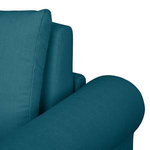 Fauteuil convertible Latina XIII Tissu - Bleu pétrole