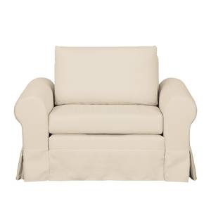 Fauteuil convertible Latina XIII Tissu - Blanc porcelaine