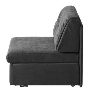 Fauteuil convertible Arctic II Microfibre - Gris foncé