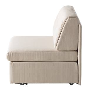 Slaapfauteuil Arctic I geweven stof - Licht beige