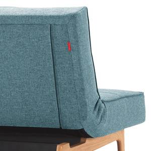 Fauteuil Splitback Eik Tissu - Tissu Mixed Dance : Light Blue