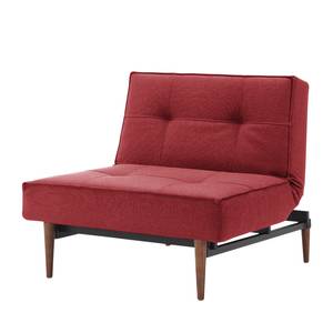 Fauteuil Splitback Styletto I Tissu - Tissu Twist : Rust Red