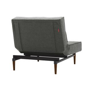 Fauteuil Splitback Eik Tissu - Gris foncé