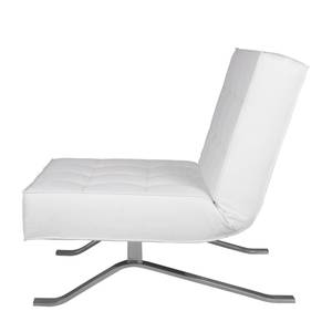 Fauteuil convertible Wave One Imitation cuir - Cuir synthétique Yuma : Blanc