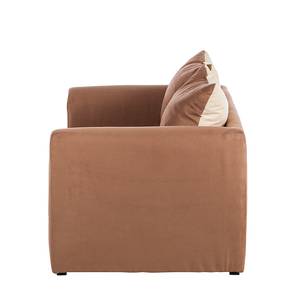 Canapé convertible Petty Microfibre marron