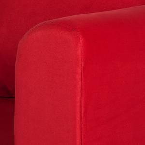 Schlafsofa Petty Microfaser Rot