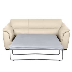 Schlafsofa Alzira Echtleder Beige