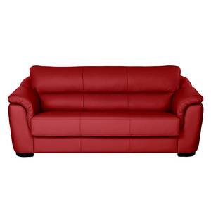 Schlafsofa Alzira Echtleder Rot