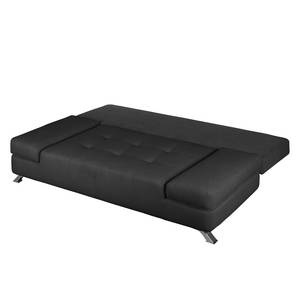 Schlafsofa Angie Webstoff Schwarz